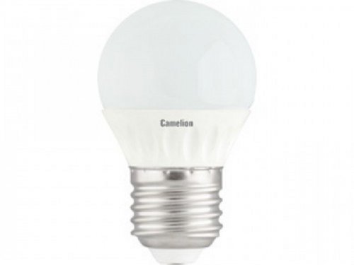 Лампа светодиодная Camelion G45 Шар Е27 220В 3Вт 3000К картинка 